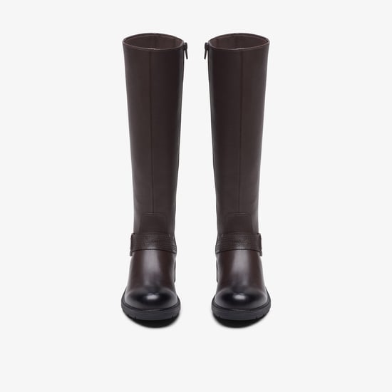 Hearth Rae Dark Brown Lea Boots - Image 6