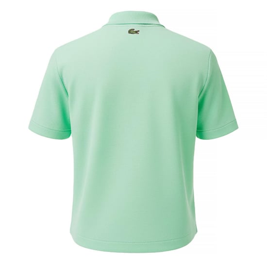Women's Lacoste Fit Polo Shirt in Green - Image 2