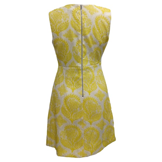 Diane von Furstenberg Carpreena Mini Dress in Yellow Polyester - Image 2