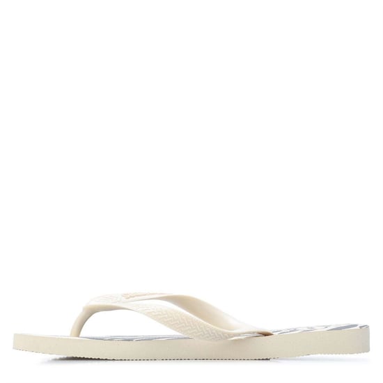 Women's Havaianas Flip Flops in Beige - Image 2