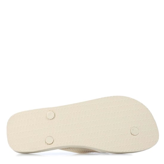 Women's Havaianas Flip Flops in Beige - Image 3