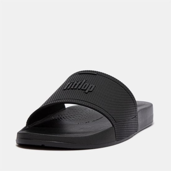 Women's Fit Flop Pool Sliders in Black - Image 2