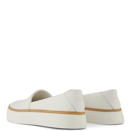 Women's Toms Slip On Shoes in White - Image 6
