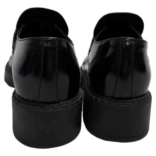 Prada loafers van geborsteld zwart leer - Image 3