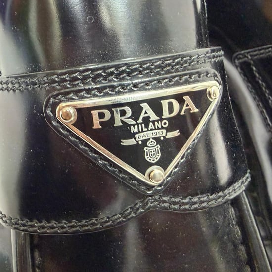 Prada loafers van geborsteld zwart leer - Image 6