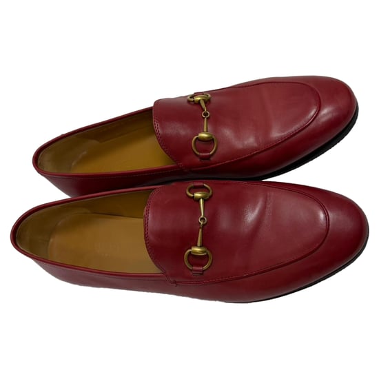 Gucci Jordaan loafers van rood kalfsleer - Image 5