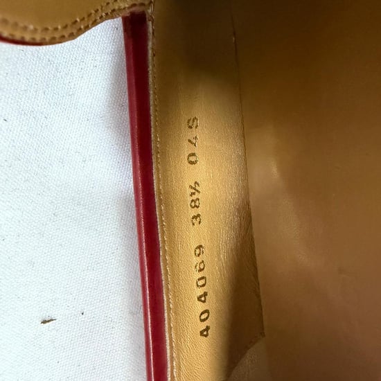 Gucci Jordaan loafers van rood kalfsleer - Image 6