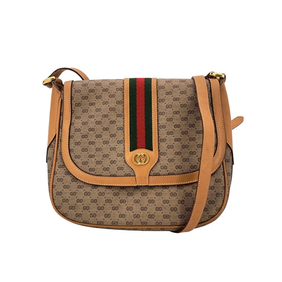 Gucci Vintage Cloth Crossbody Bag Micro GG - Image 1