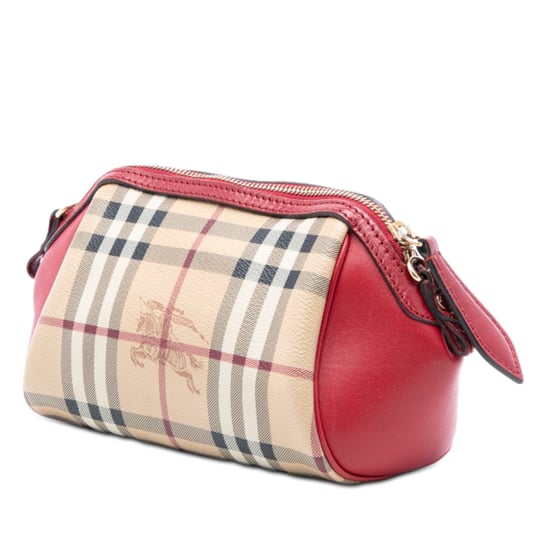 Pre-owned Mini Haymarket Check Coated Canvas Blaze Crossbody - Image 2
