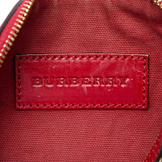 Pre-owned Mini Haymarket Check Coated Canvas Blaze Crossbody - Image 5