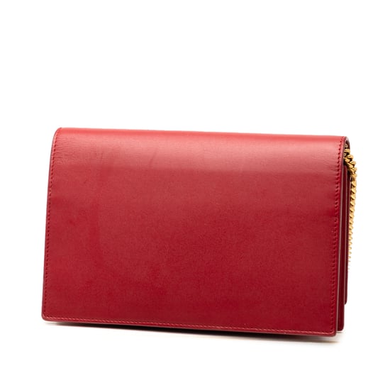 Pre-owned Smooth Calfskin Monogram Kate Tassel Wallet On Chain - Image 2