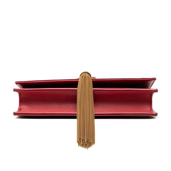 Pre-owned Smooth Calfskin Monogram Kate Tassel Wallet On Chain - Image 3