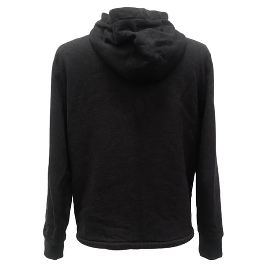 Moncler Zip-Up Padded Hoodie in Black Cotton - Image 2