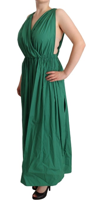 Dolce Gabbana Maxi Jurk Mouwloos V-hals - Image 2