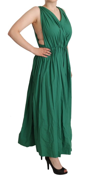 Dolce Gabbana Maxi Jurk Mouwloos V-hals - Image 3
