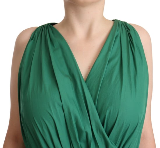 Dolce Gabbana Maxi Jurk Mouwloos V-hals - Image 4