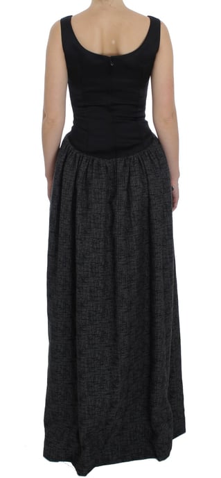 Dolce Gabbana Aline Mouwloze Maxidress - Image 3