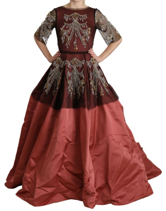 Embellished Aline Gown - Image 1