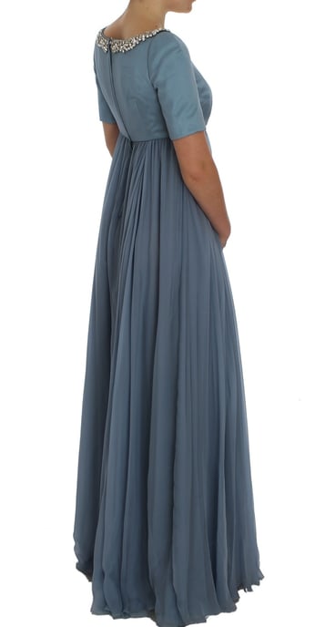 Dolce Gabbana Evening Dress Beaded Neckline - Image 4