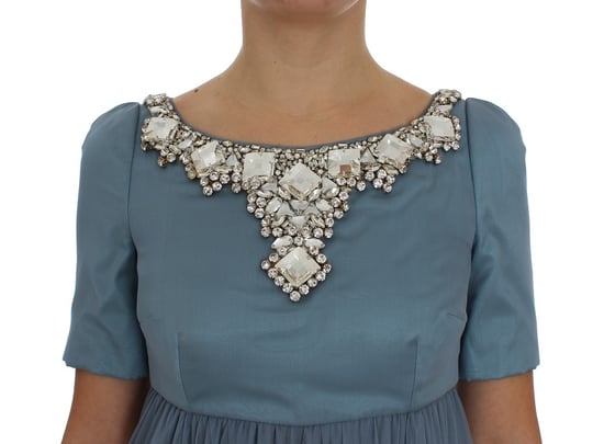 Dolce Gabbana Evening Dress Beaded Neckline - Image 5