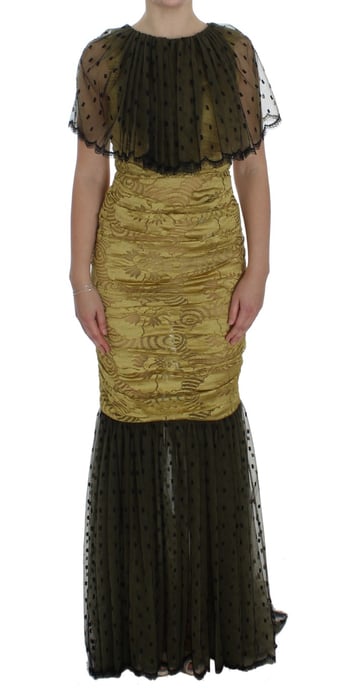 Dolce Gabbana Gown Mermaid Style Short Sleeves - Image 1