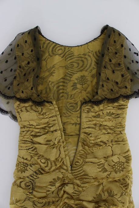 Dolce Gabbana Gown Mermaid Style Short Sleeves - Image 6
