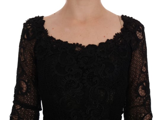 Dolce Gabbana Lace Evening Gown - Image 5