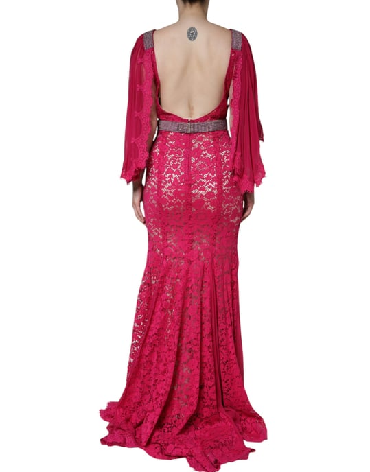 Lace Mermaid Gown Dr281285 - Image 3