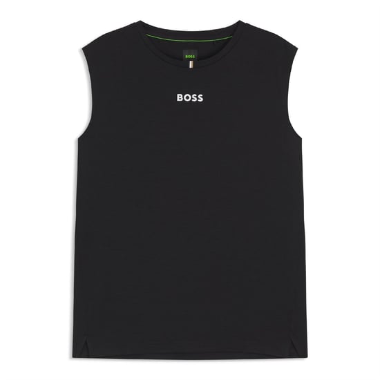 Men's Boss Quick Dry Tank Top in Black - Image 1
