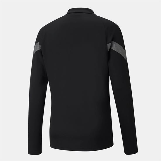 Men's Puma Trainig quarter Zip Top in Black - Image 2