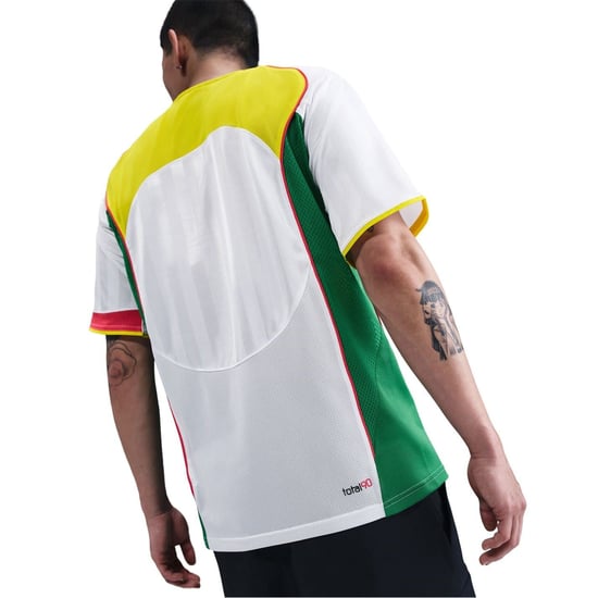 Men's Nike Total 90 Energy Shirt Adults in White/Yellow - Image 6