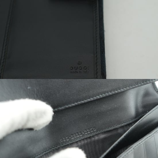 Gucci stoffen portemonnee GG-monogram - Image 4