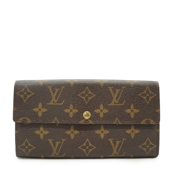 Louis Vuitton stoffen portemonnee Sarah - Image 1