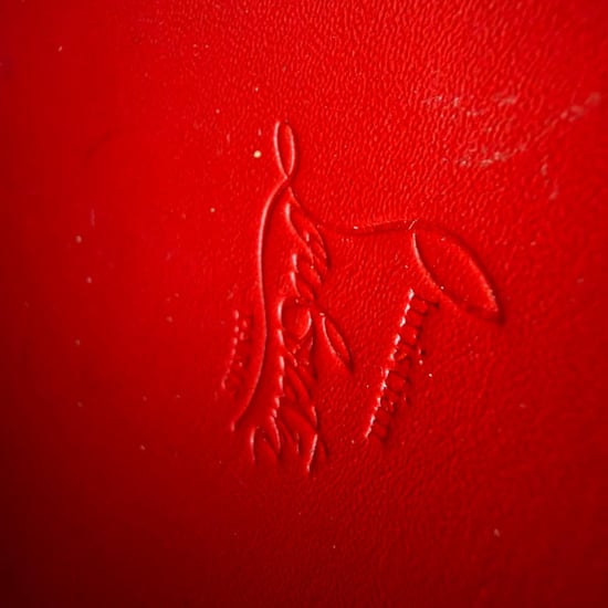 Christian Louboutin Panettone Loubitag portemonnee in zwart leer - Image 5