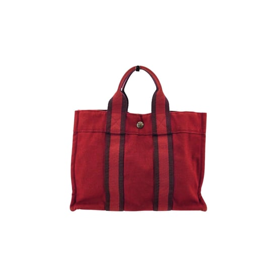 Hermes Vintage stoffen draagtas Fourre-Tout - Image 1