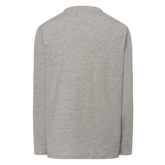 JHK Heren Melange Normaal T-Shirt (Grijze Melange) - Image 2