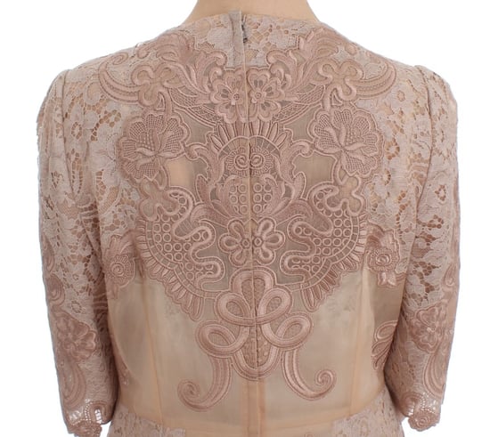 Kanten Midi-jurk met 34 Mouwstijl - Image 6