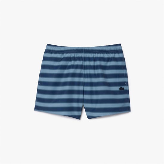 Men's Lacoste Swim Trunks in Blue - Image 1