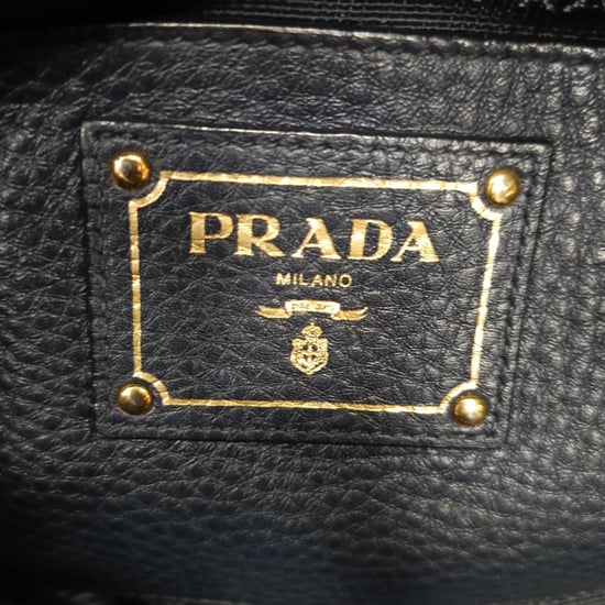 Prada Vitello Daino Tote Bag in Black Leather - Image 5