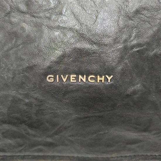 Givenchy Kleine Pandora Tas in Zwart Verouderd Leer - Image 6