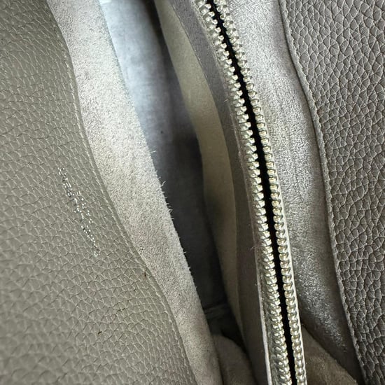 Saint Laurent Sac De Jour Nano-tas in grijs leer - Image 6