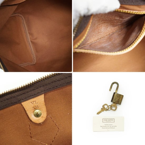 Louis Vuitton Vintage stoffen handtas Speedy - Image 4