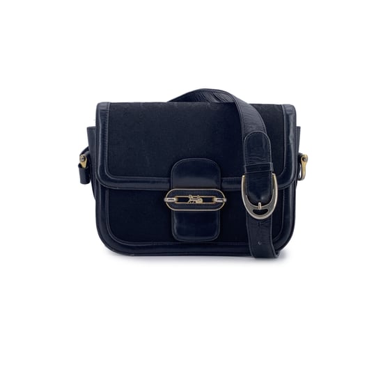 Celine Vintage stoffen schoudertas C Carriage - Image 1