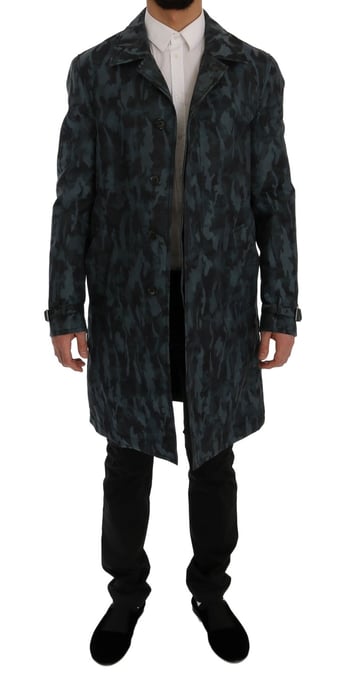 Camouflage Print Coat Long Sleeve - Image 2