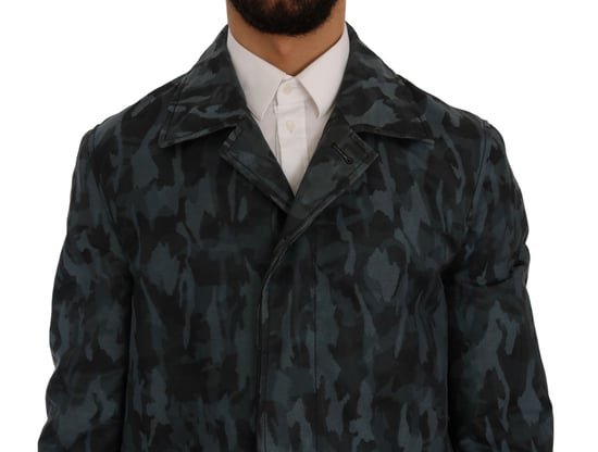 Camouflage Print Coat Long Sleeve - Image 5