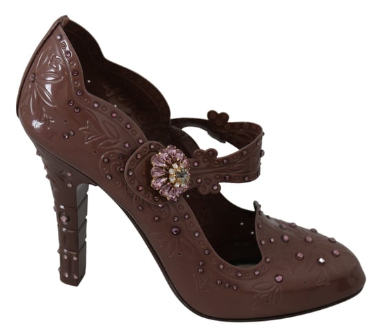 Dolce Gabbana Floral Mary Jane Pumps - Image 1