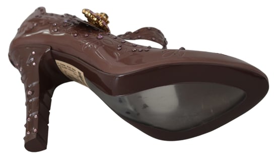 Dolce Gabbana Floral Mary Jane Pumps - Image 6