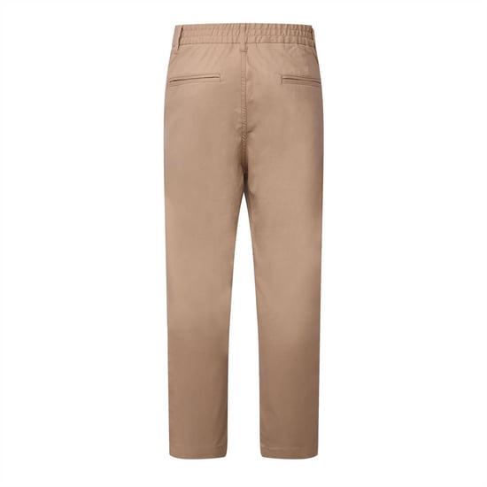 Men's Hugo Trousers in Beige - Image 2