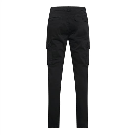 Men's Replay Slim Fit Cargos in Black - Image 2