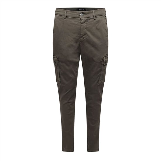 Men's Replay Slim Fit Cargos in Green - Image 1